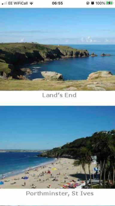 Amazing Seaside Loft Apartment With Sea Views . Sennen Cove Extérieur photo